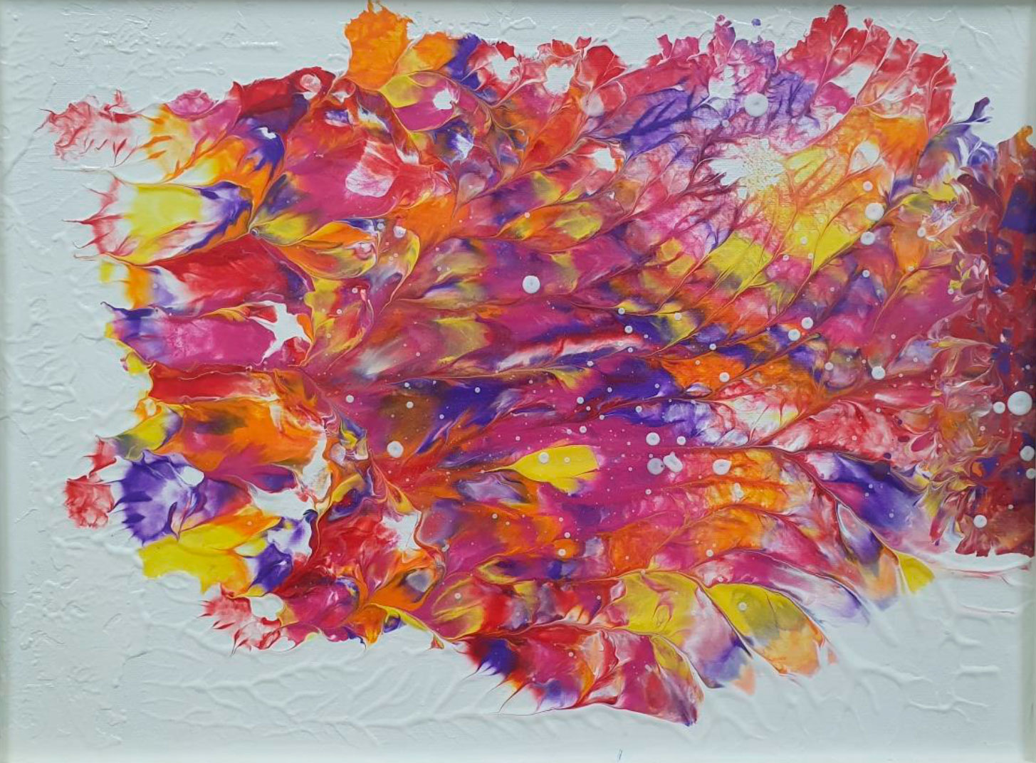 ARTuR artist The diptych "Idea and Embodiment" (acrylic, 2019, 30,5 cm x 40,5 cm)