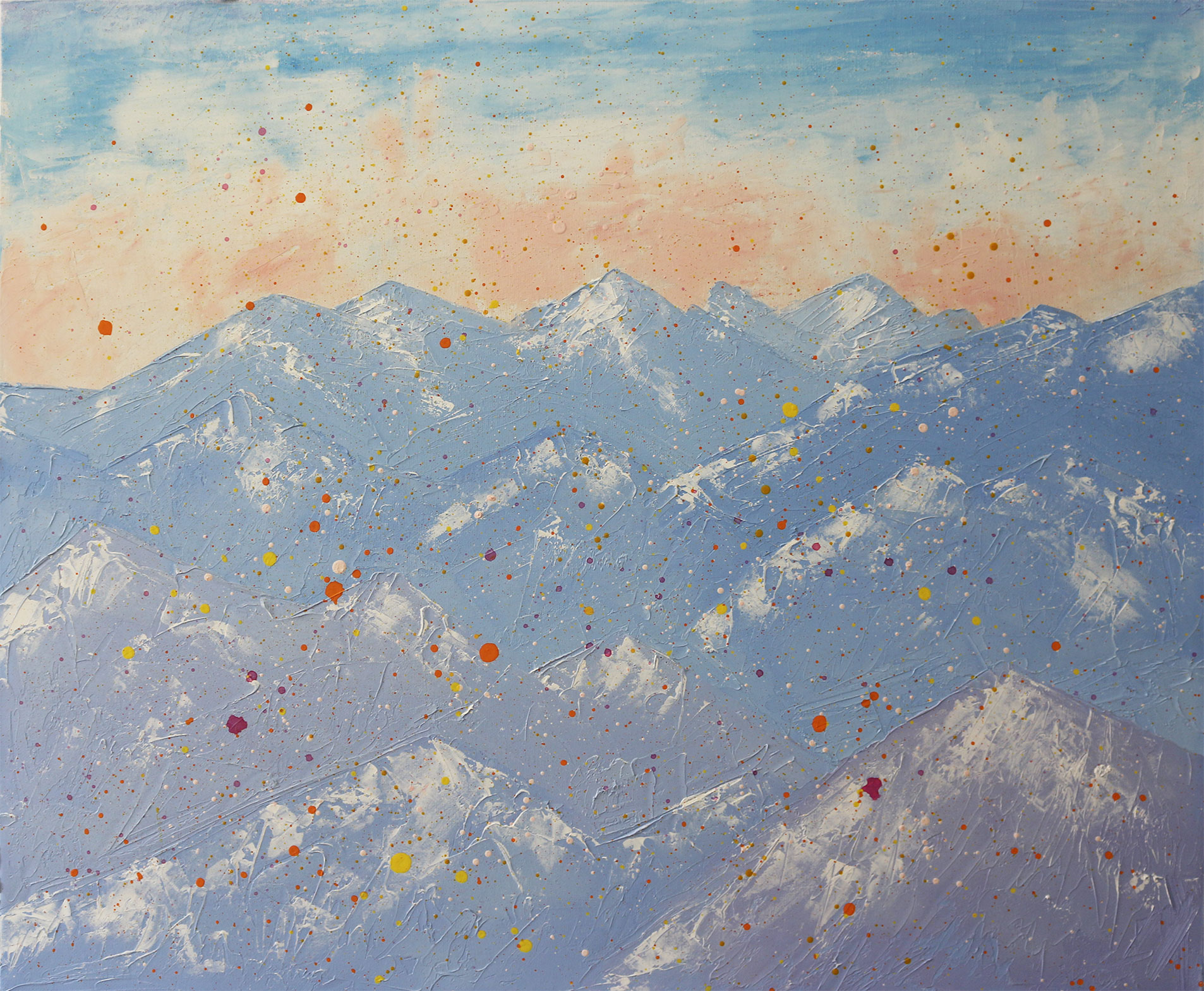 ARTuR artist The painting "The Magic of Early Morning" (oil on canvas, 2021, 60 cm x 50 cm x 2 cm)